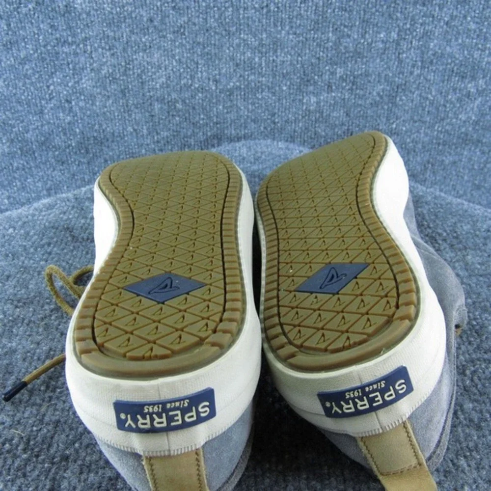SPERRY Women Sneaker‎ Shoes Blue Leather Lace Up Size 11 Medium